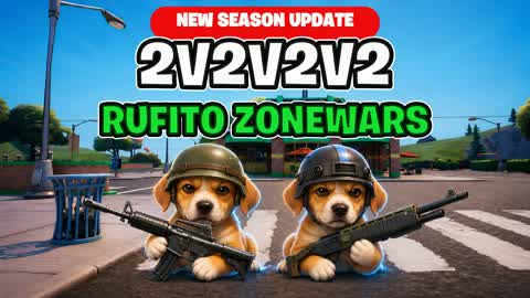 ZONEWARS 💜 2v2v2v2 🎯 RUFITO