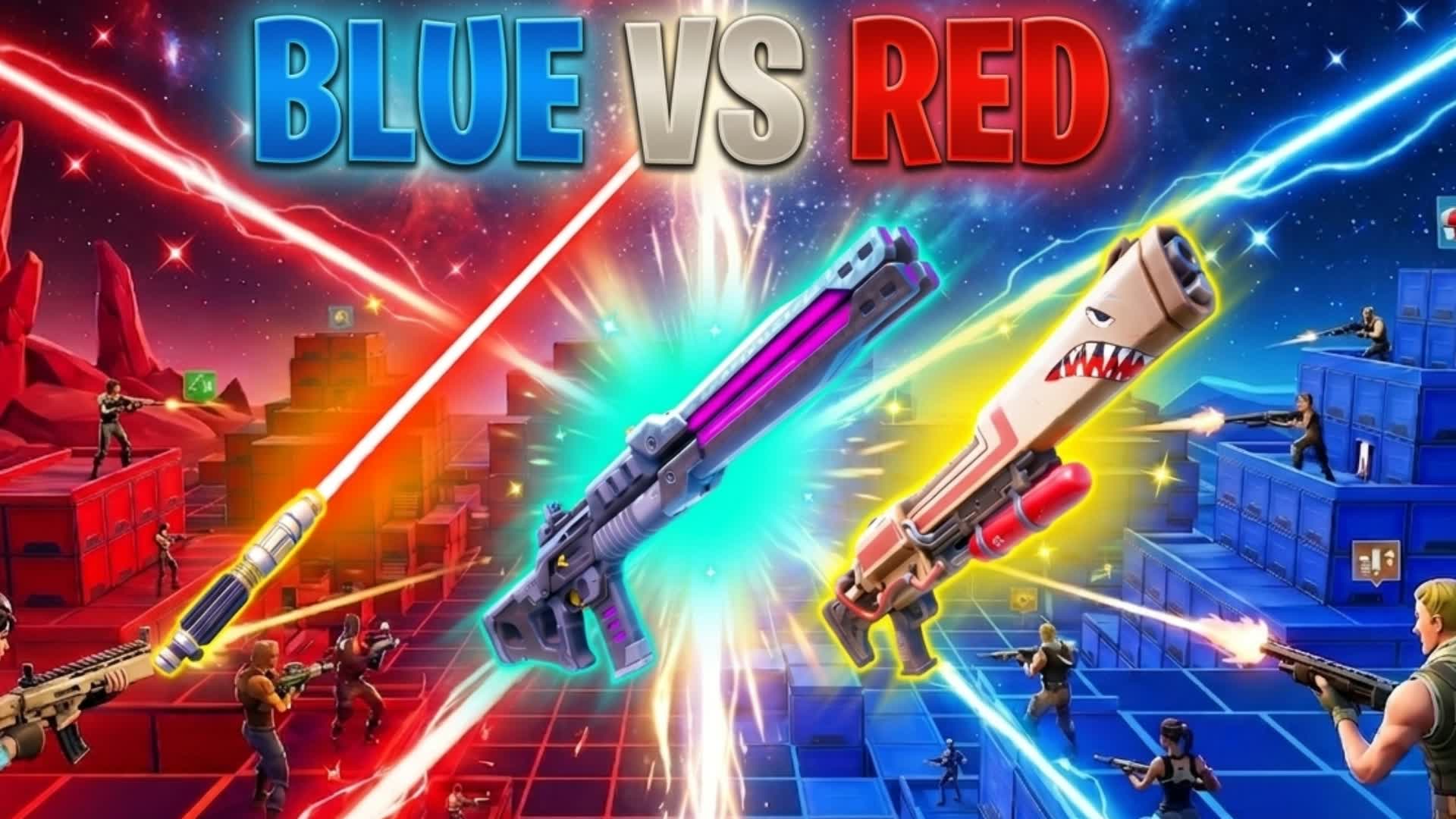 LUCHA STAR WARS ROJO CONTRA AZUL