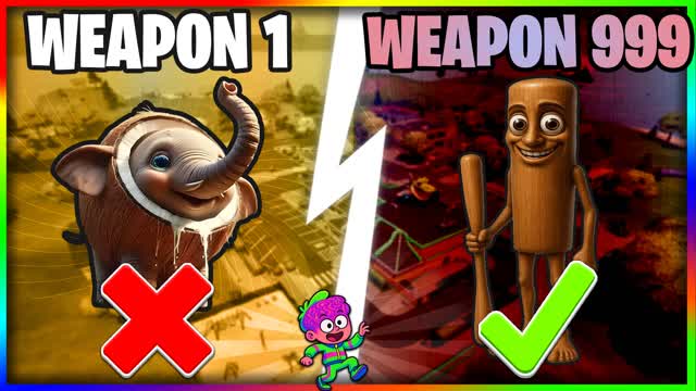 TUNG MEME GUN GAME 🤡 FUN ONE SHOT 😛