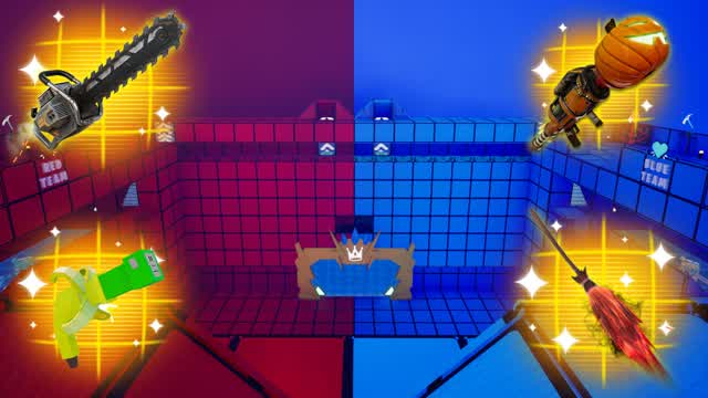 SUPER  HELLOWEEN 🎃 RED VS BLUE 🔴🔵