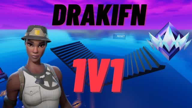 DrakiFN 1v1 map