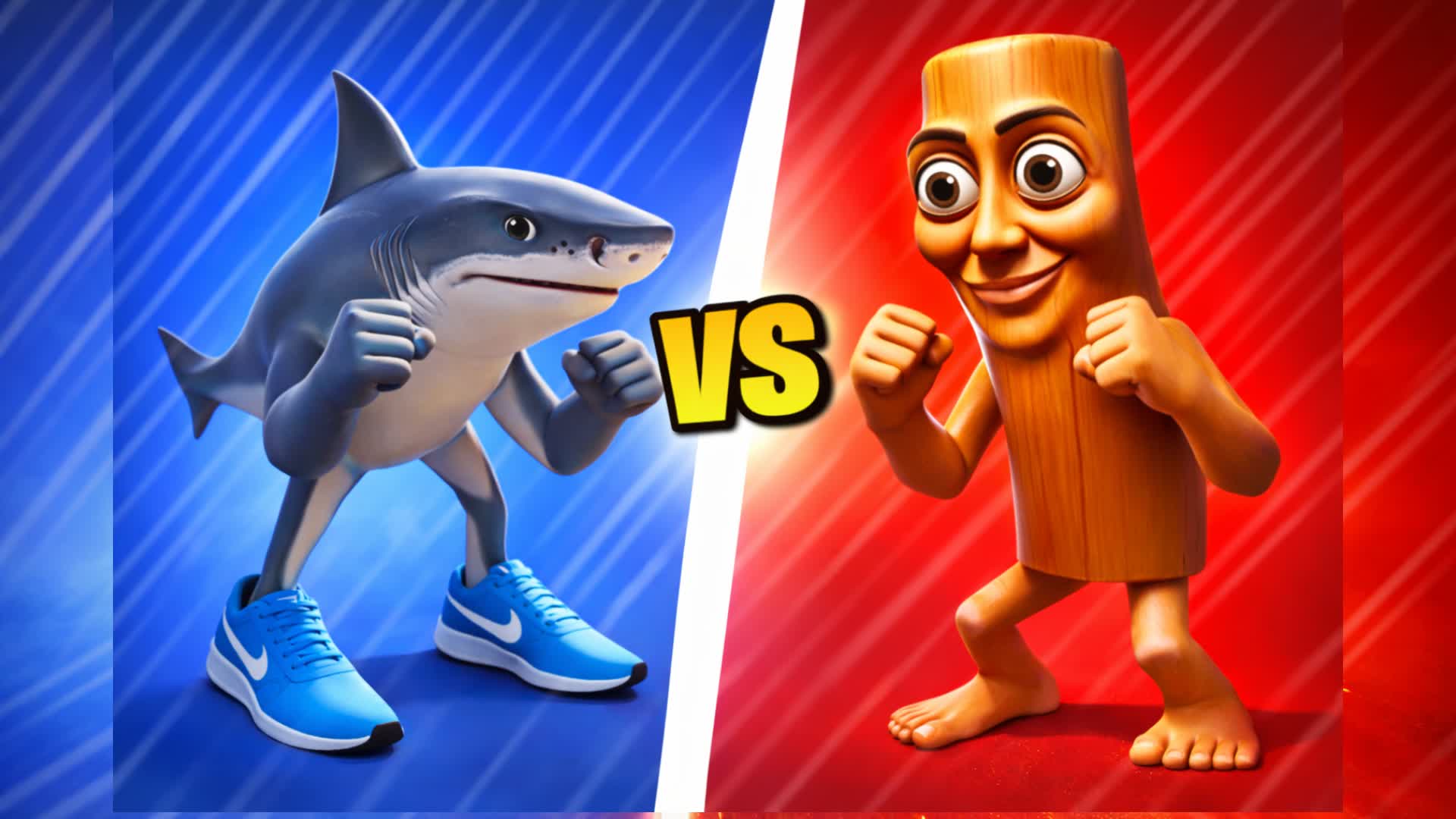 TRALALERO VS TUNG⭐️RED VS BLUE 🔴🔵