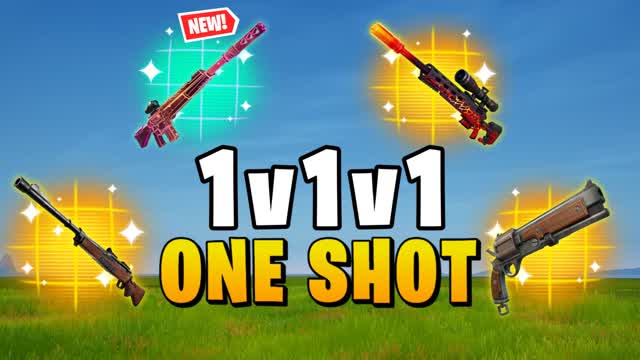 1V1V1 ONE SHOT SNIPER FFA REALISTIC 1V1