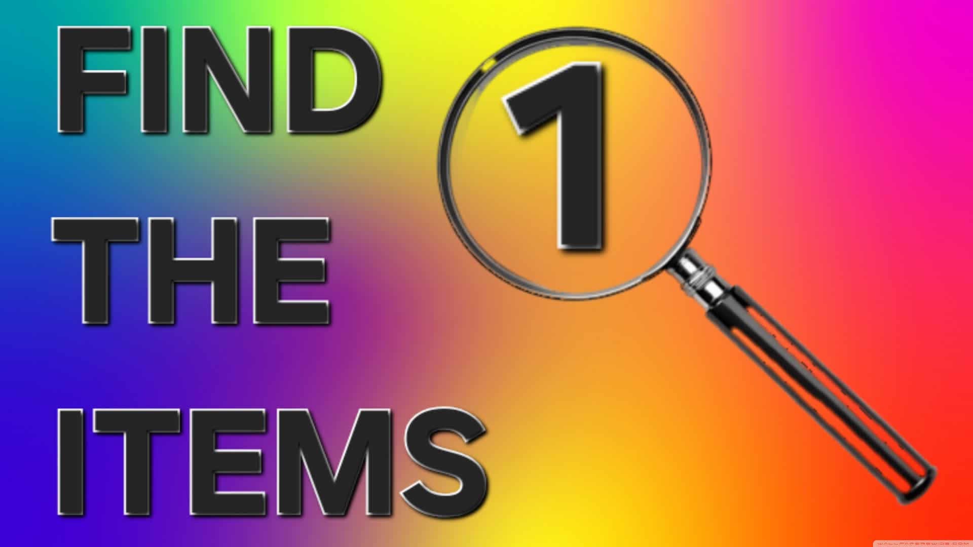 アイテムを見つけろ