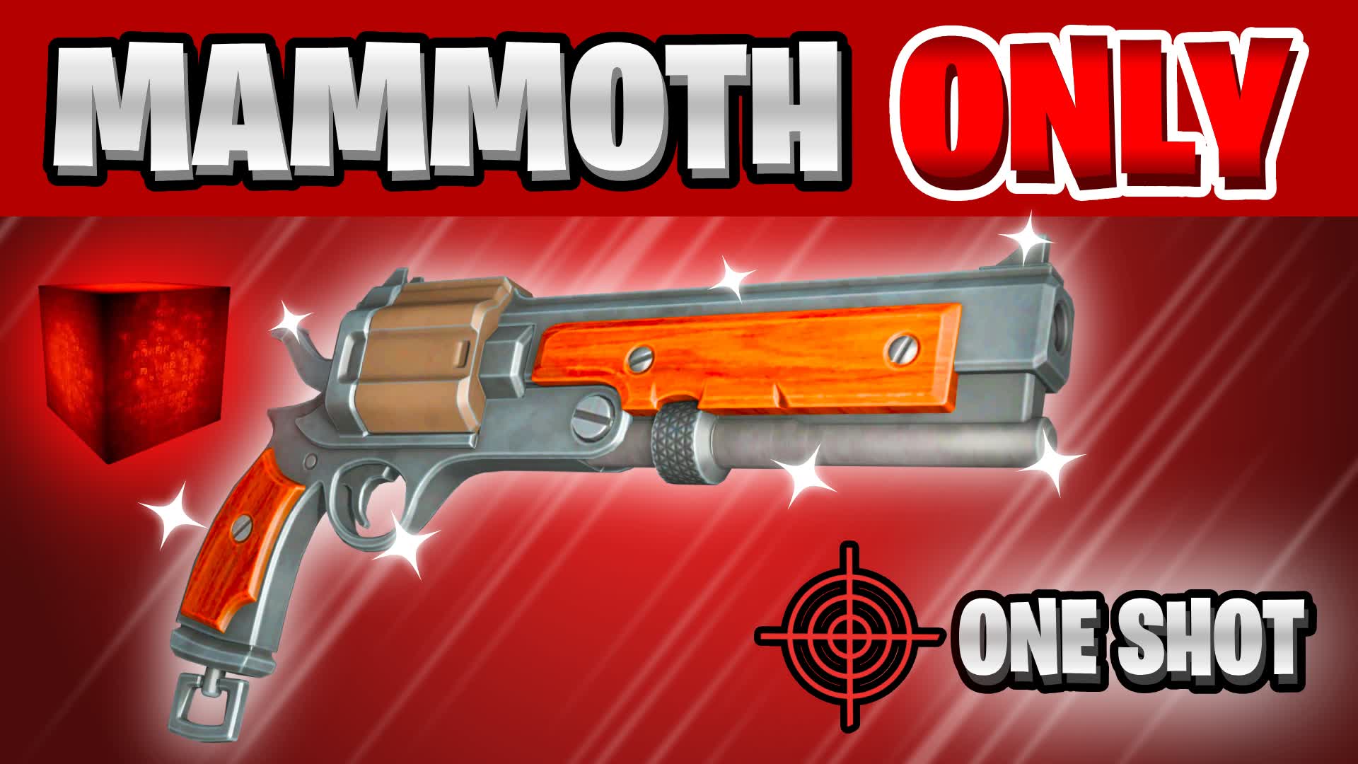 MAMMOTH GUN ONE SHOT 🎯 CUBE TILTED ❤️