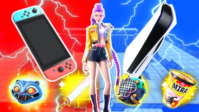 PS5 VS SWITCH ⭐ KPOP RED VS BLUE🔴🔵