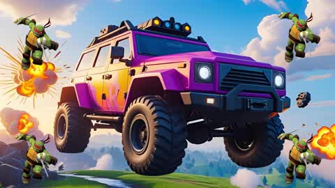 🐢TMNT 🚗MEGA RAMP CARS GAMES