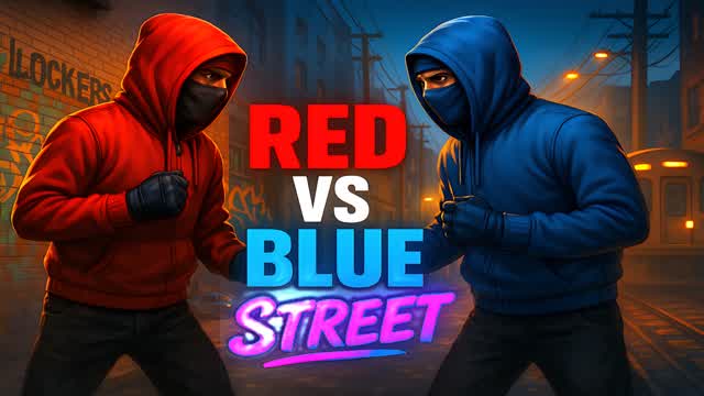 Beta red vs blue street