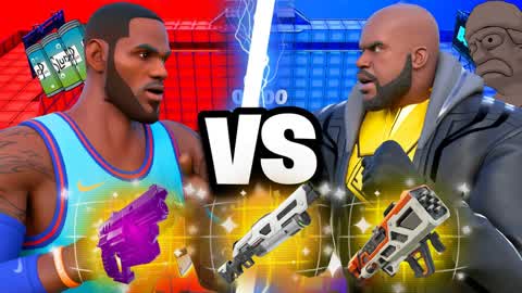 CRAZY LEBRON RED vs BLUE🔴🔵