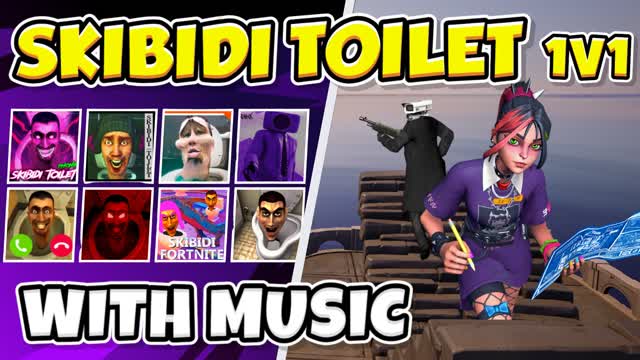 🚽1v1 SKIBIDI TOILET (Music)🚽