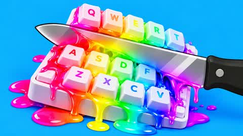 +1 SPEED KEYBOARD ASMR - UNDERWATER 🌊