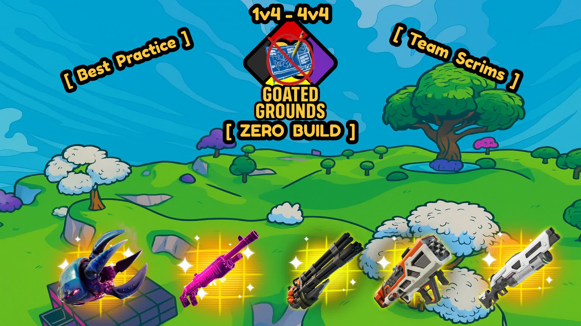 Goated Grounds - Zero Build