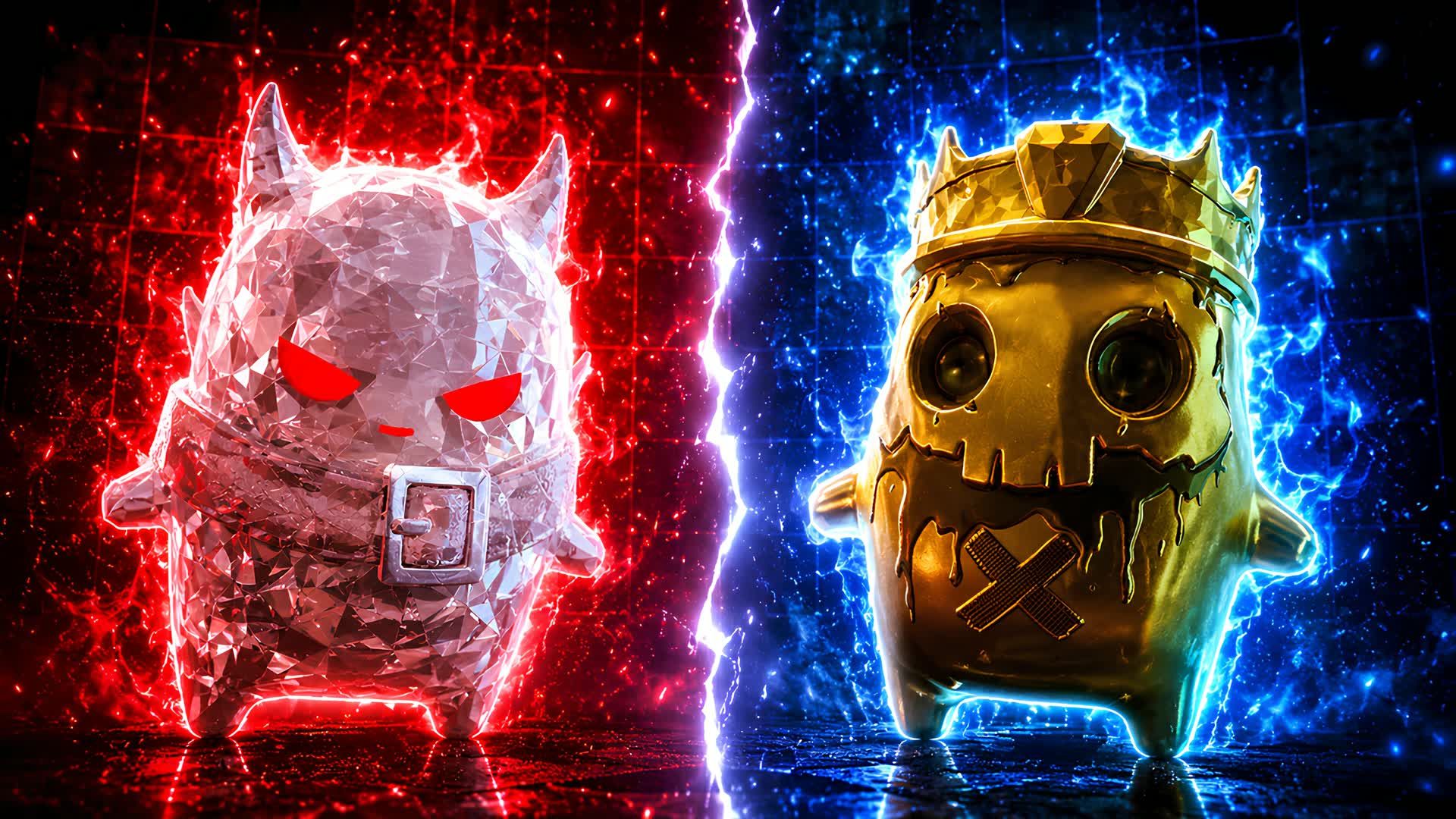 GENTLEMAN RED VS BLUE 🔴🔵