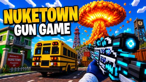 NUKETOWN GUN GAME | FIRST PERSON