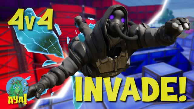 Capture 1 – Invasion! Red vs Blue Squads