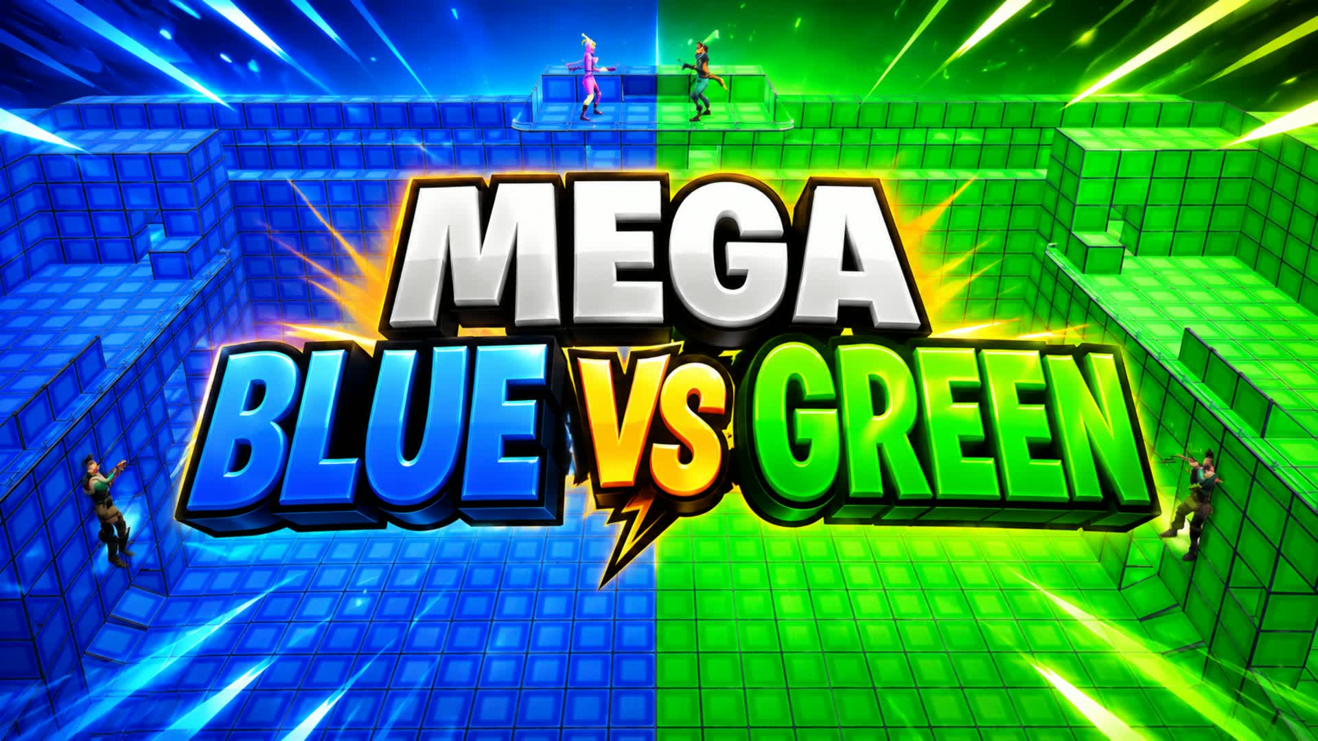 MEGA🔥ブルー vs グリーン