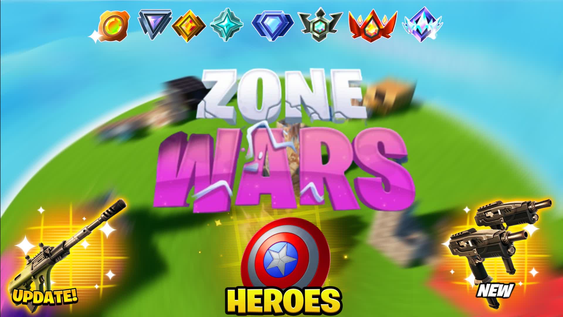 RANKED LUCKY ZONE WARS PVP-دو سكرمز الحظ 8144-7229-5428 by theredpanda ...