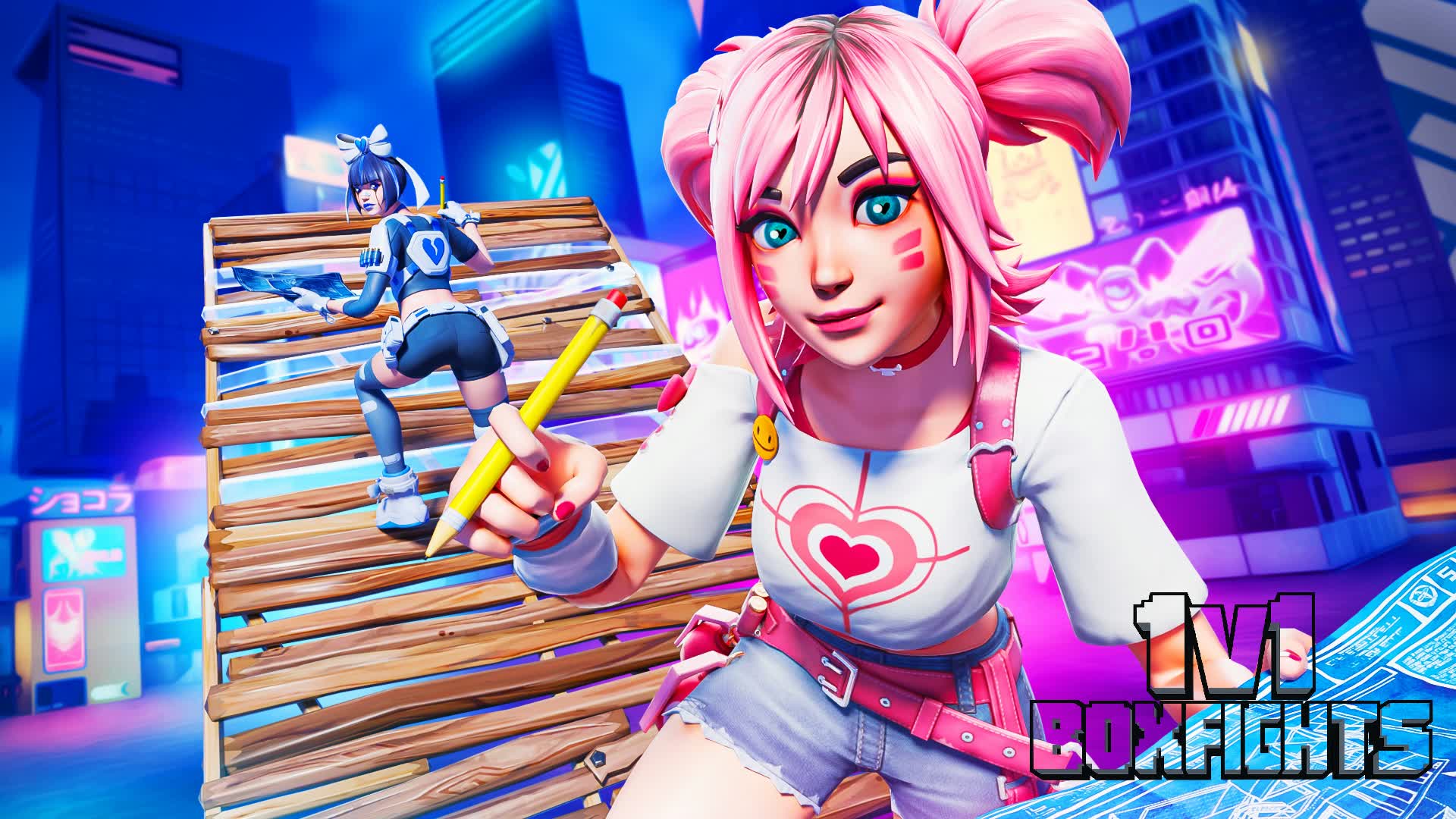 ミッドナイトシティ 1v1 ボックスファイト