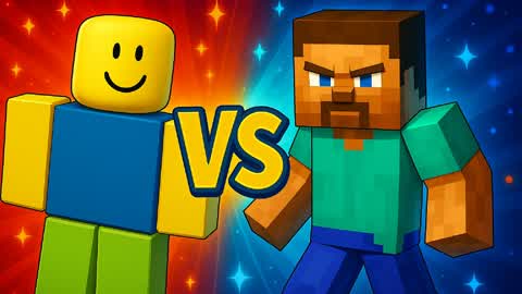 RED VS BLUE 🔴🔵-ROBLOX VS MINECRAFT