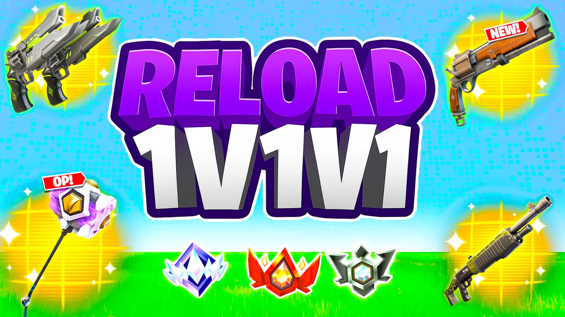 SUPER 1V1V1 RELOAD ⭐ FFA 1V1 SUPER
