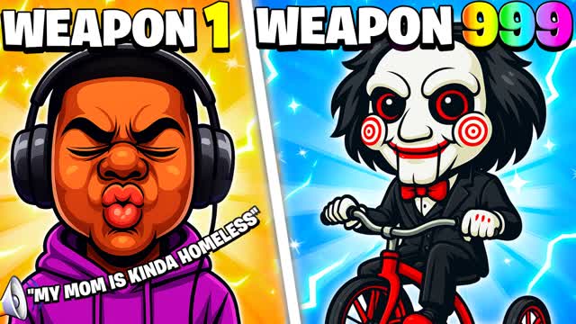 BEST BRAINROT 🧠 MEME GUN GAME 😎