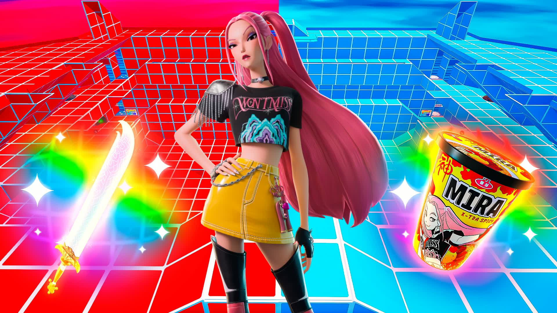 KPOP ハンターズ レッド VS ブルー 🔴🔵