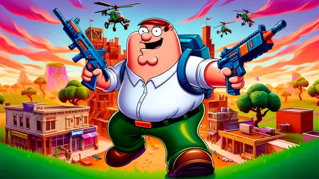 Family Guy 1v1 Build Fights