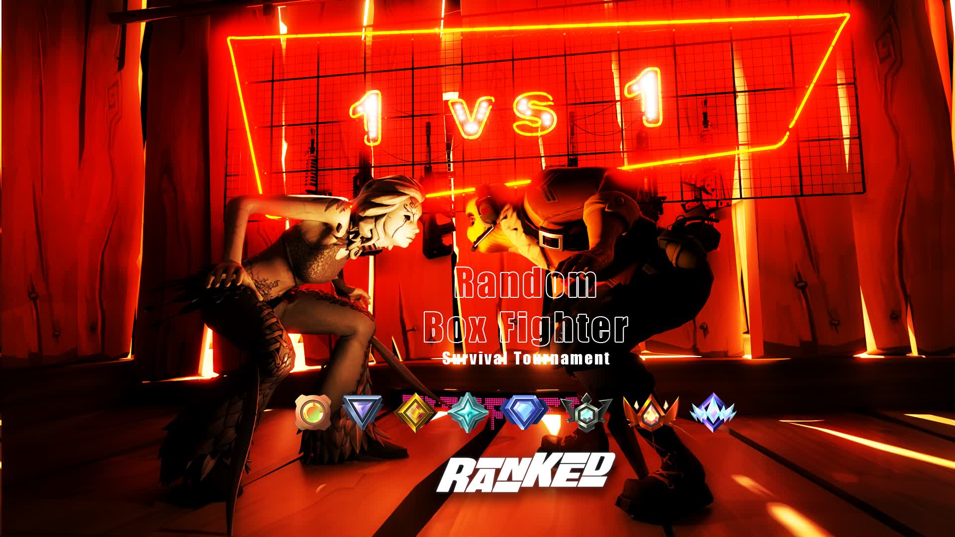 1 Vs 1 Box Fight Ranks Survival 2634 9320 8559 By Jy jjang Fortnite