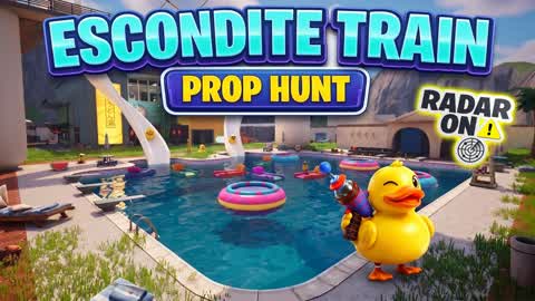 ESCONDITE TRAIN PROP HUNT / CACHE CACHE