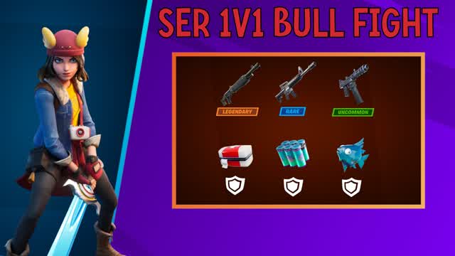 SER 1V1 BULL FIGHT