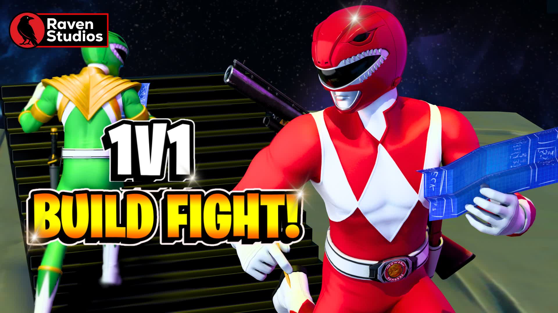 DINO RANGER 1V1 BUILD FIGHTS