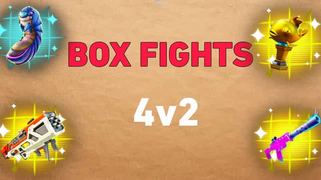 4v2 BOX FIGHTS