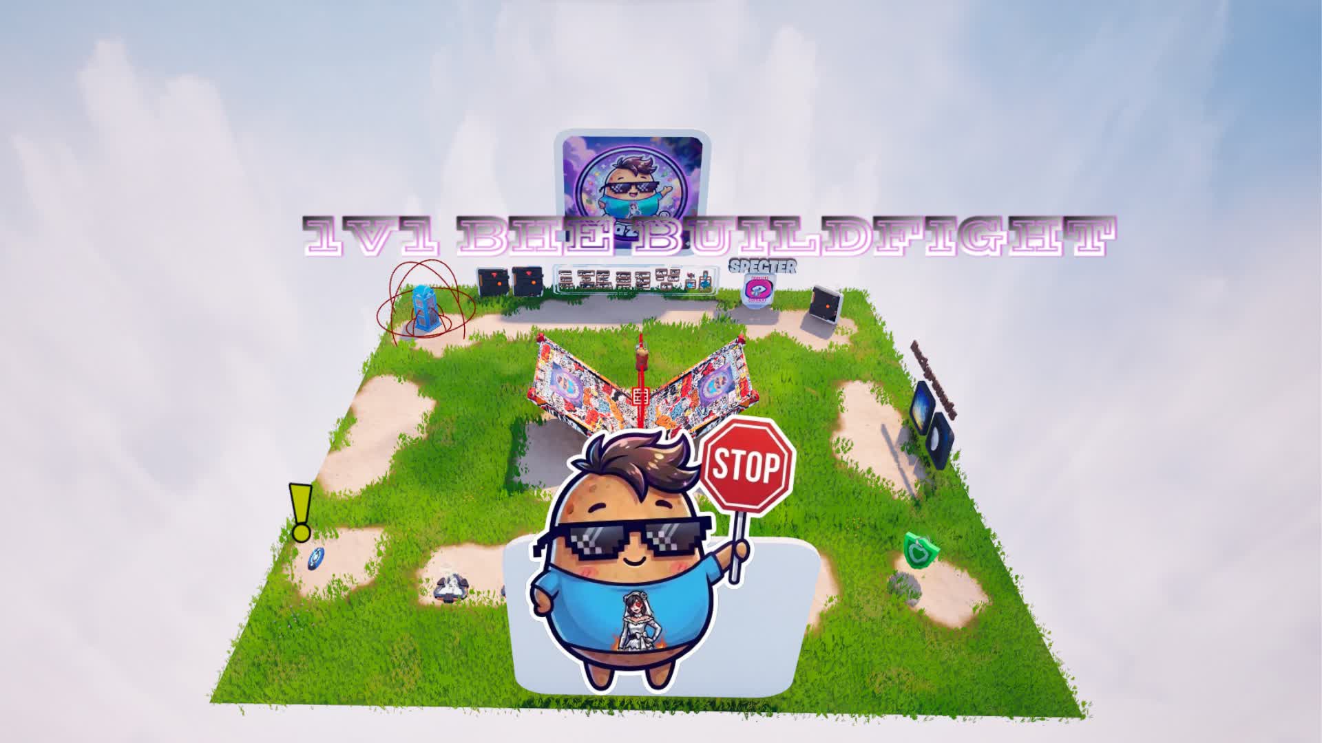 1V1 BUILDFIGHT PEDANA