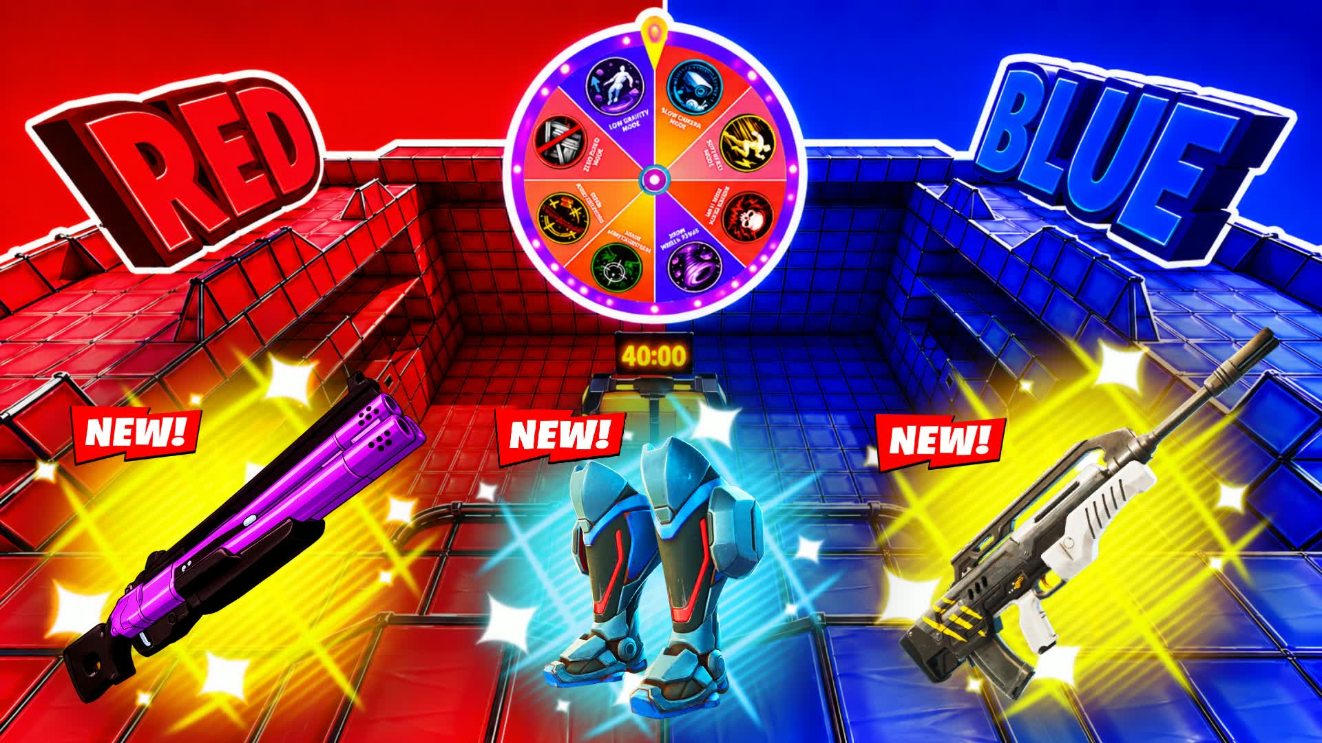 RUNNERS RED VS BLUE