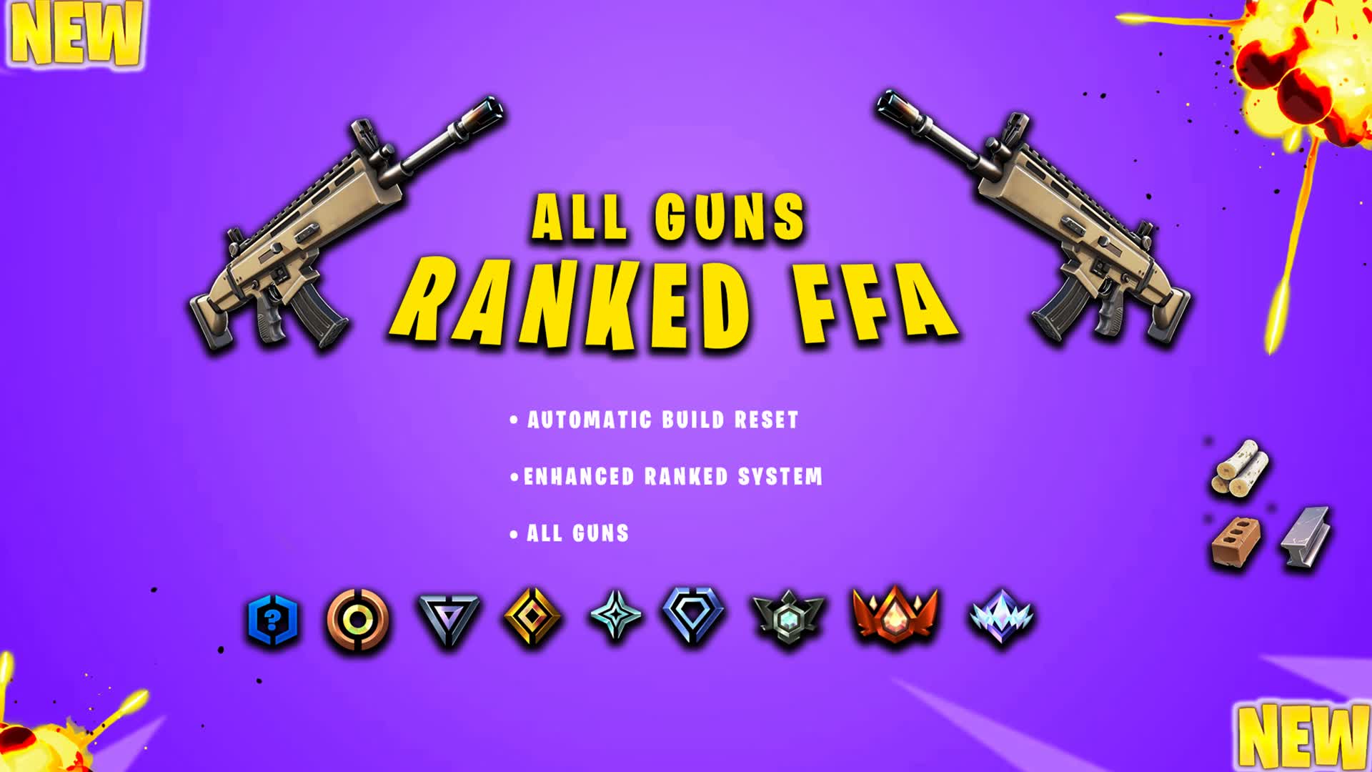 💥 ALL GUNS 💎 Ranked FFA 💎