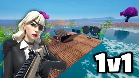 1v1 build fights BLOOJO😎