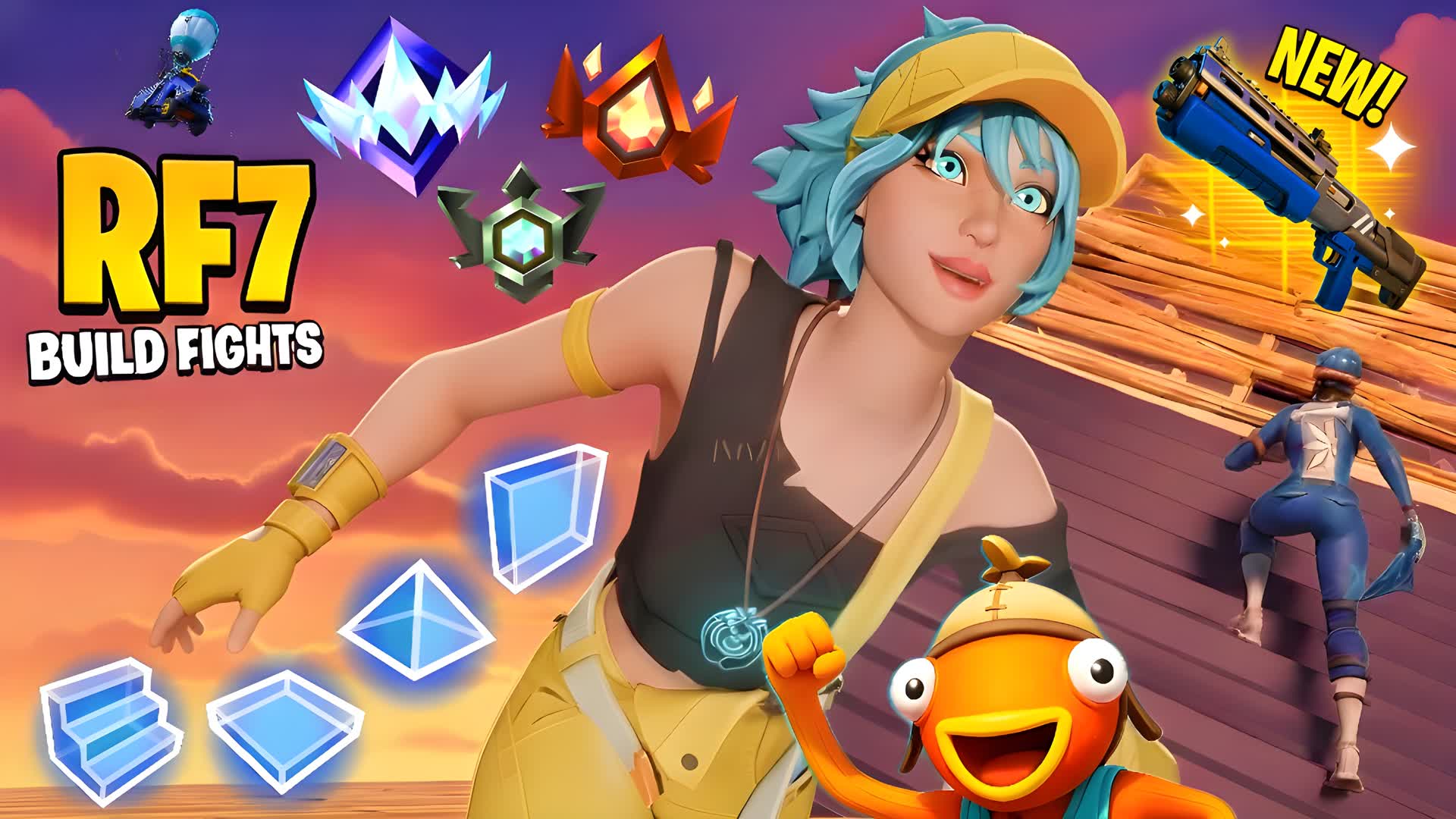 ⭐ 1V1 PRO BUILD FIGHTS ⭐