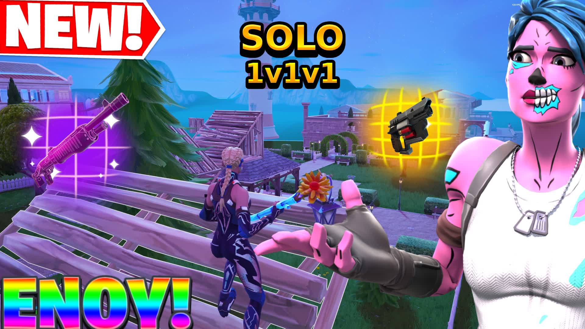 1v1v1 Zone Wars 200IQ