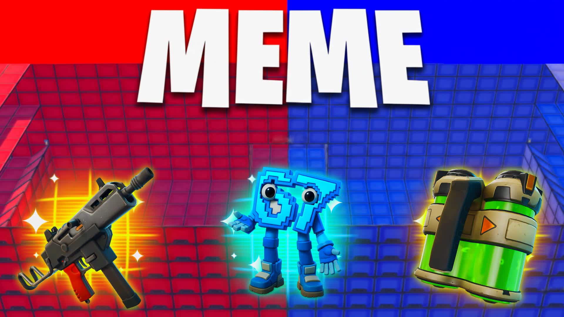 CRAZY MEME RED VS BLUE 🔴🔵