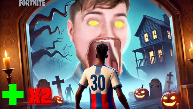 MR BEAST HAUNTED HOUSE! V2 😱💀🎃