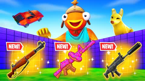 1v1 ALL WEAPONS 1v1v1 BUILD BATTLE ARENA