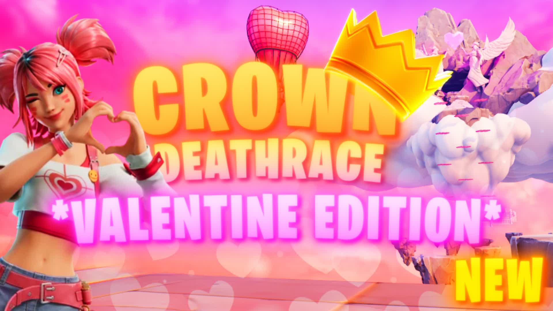 👑Crown Death Race💕 Valentine DeathRun