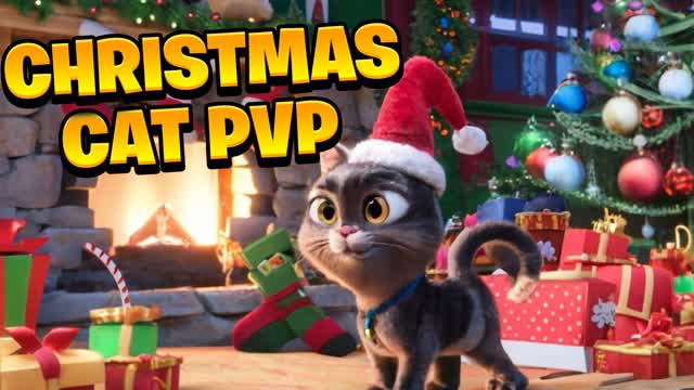 CHRISTMAS CAT PVP 😻