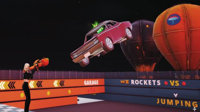 âJUMPING CARS VS ROCKETS đ