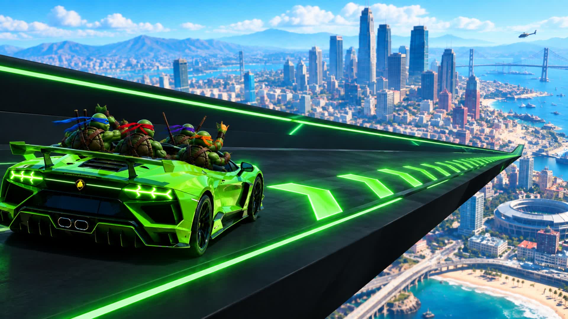 SUPER BATTLE ON THE ROAD - CAR GAME