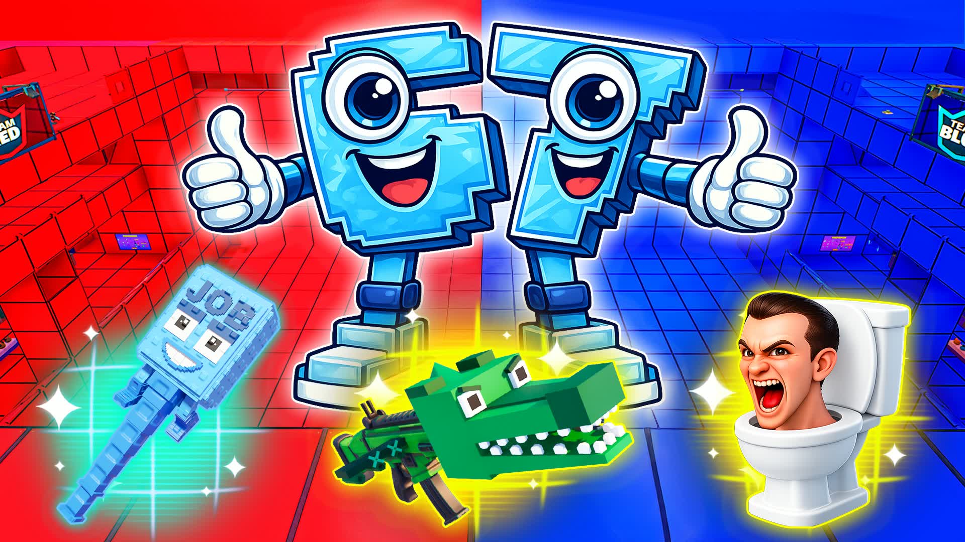 MEME RED VS BLUE 🔴🔵 [NEW]