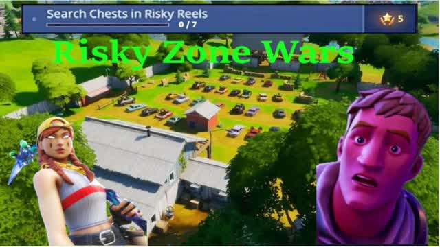 Risky Reels 😨7 Chests😱 Zone Wars