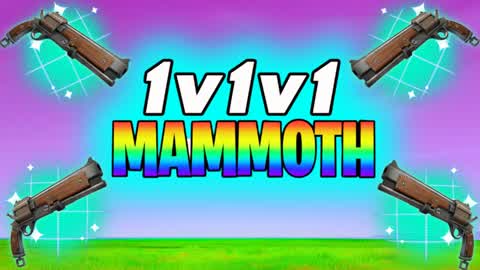 1V1V1 ONLY MAMMOTH BEST MAP