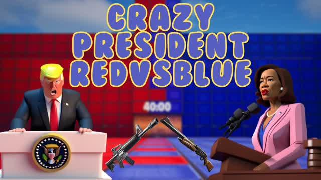 crazy president red vs blue