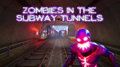ZOMBIES IN THE SUBWAY TUNNELS 🧟‍♂️🚇